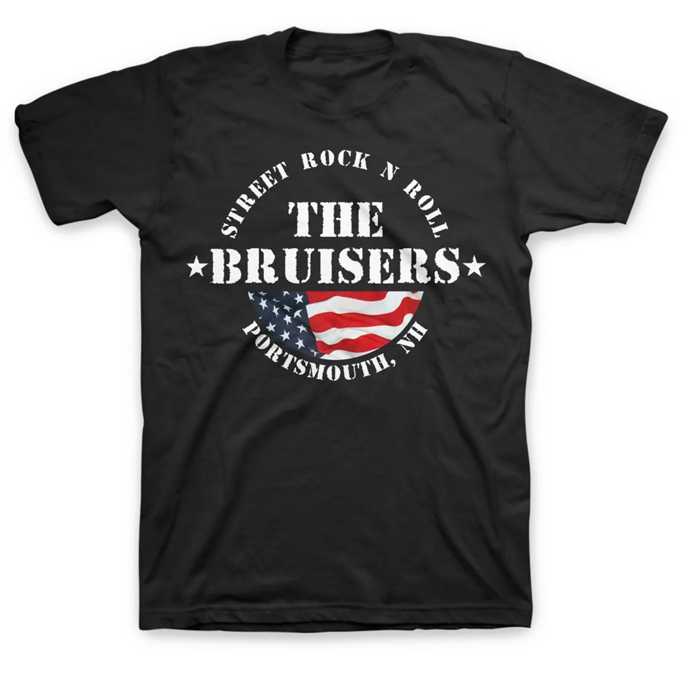 The Bruisers Flag T-Shirt (Black)