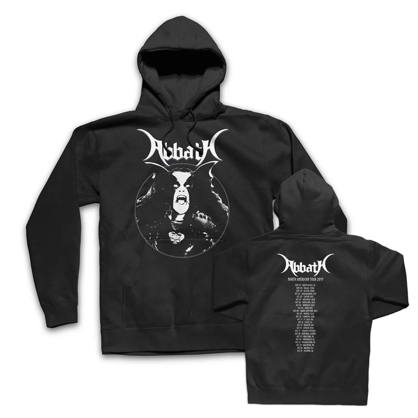 Abbath Classic Dateback Pullover (Black)
