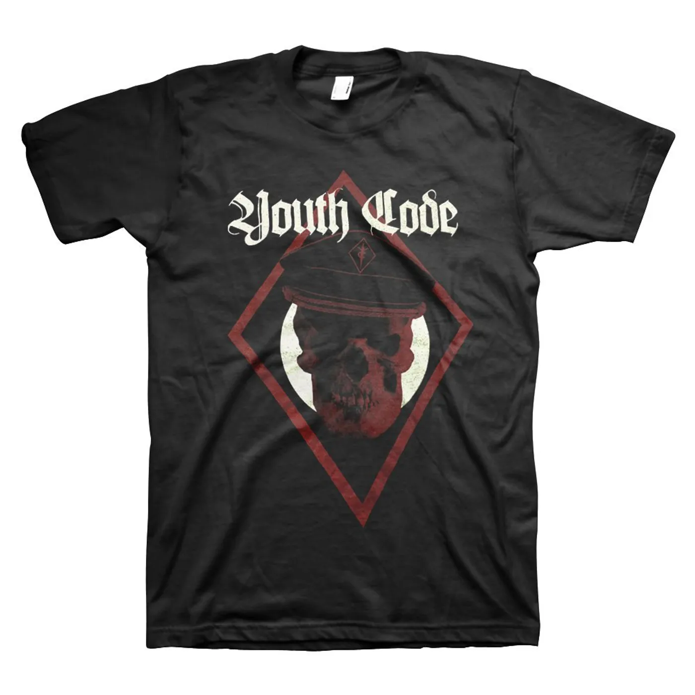 Youth Code Skull Captain T-Shirt (Black)