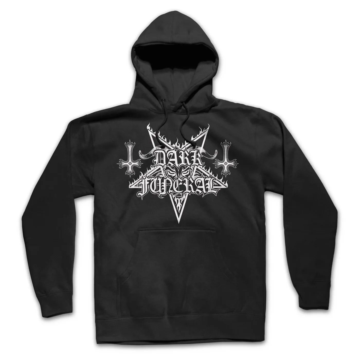 Dark Funeral Logo Pullover Hoodie (Black)