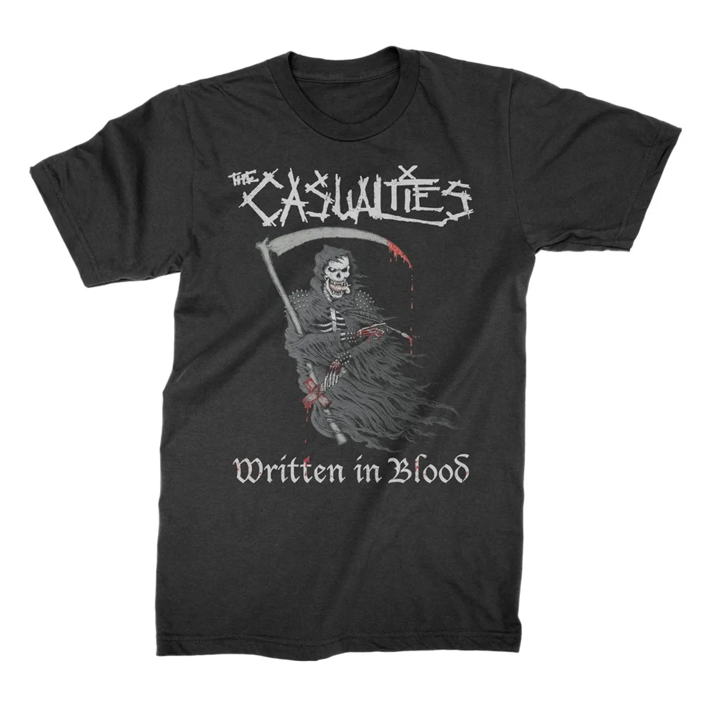 The Casualties Written in Blood Tee (Black)