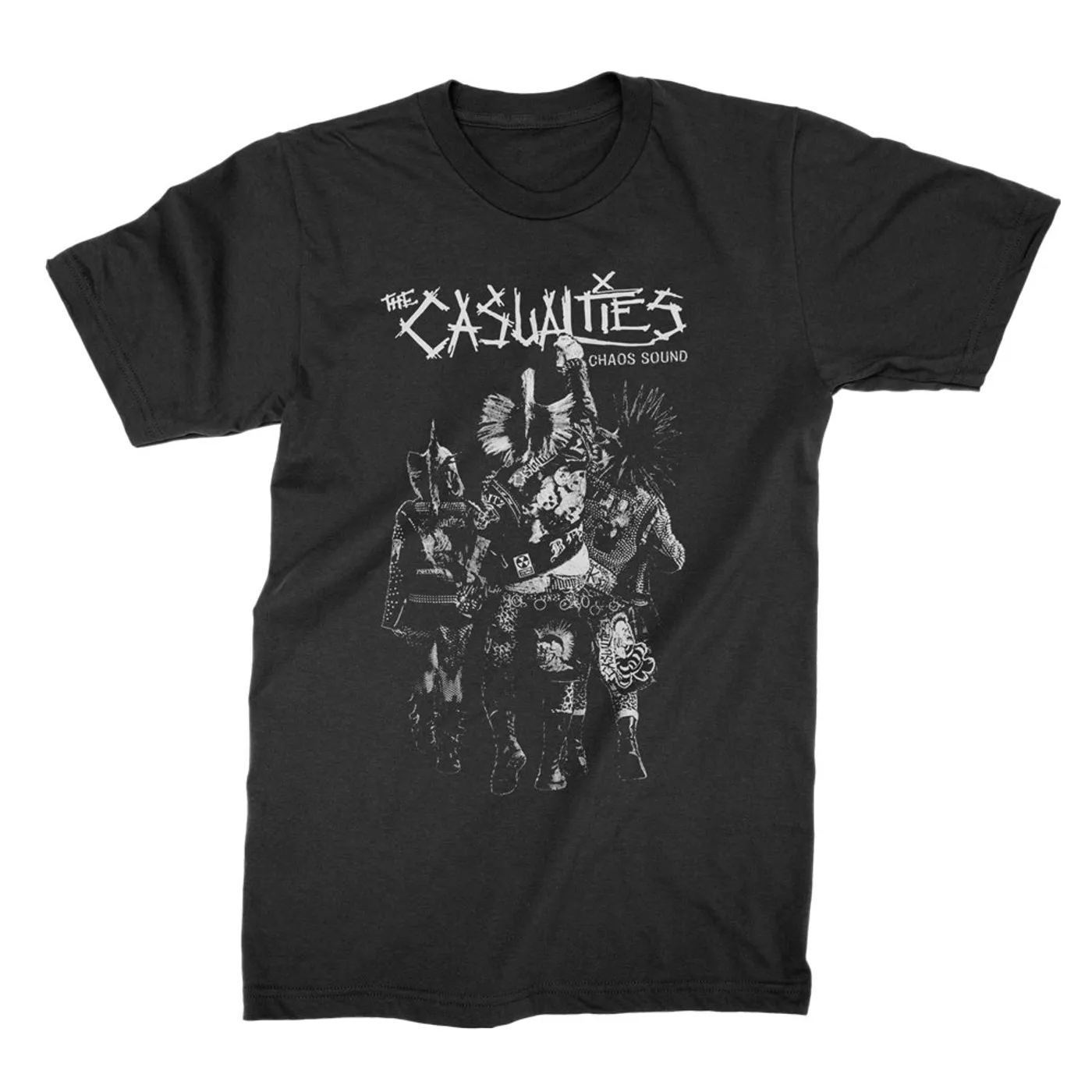 The Casualties Chaos Sound Tee (Black)
