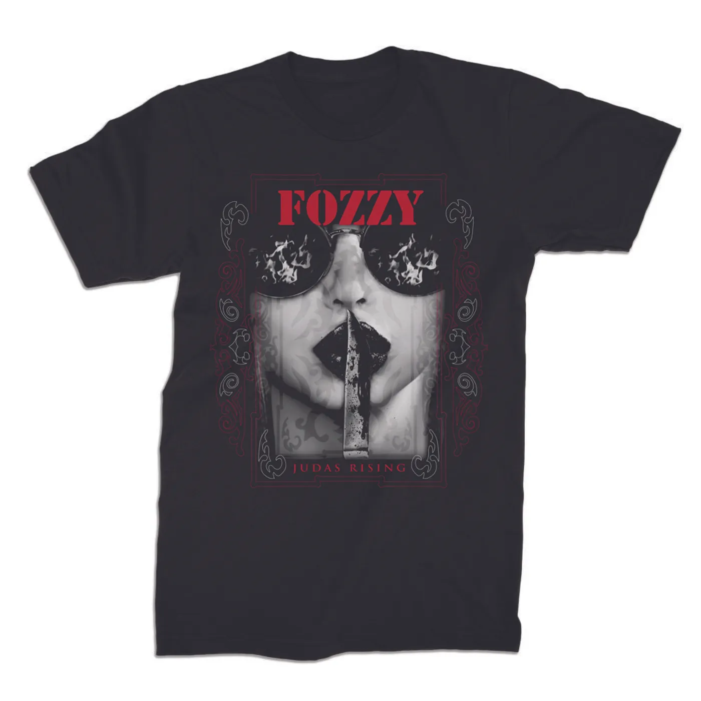 Fozzy Judas Rising Tee (Black)