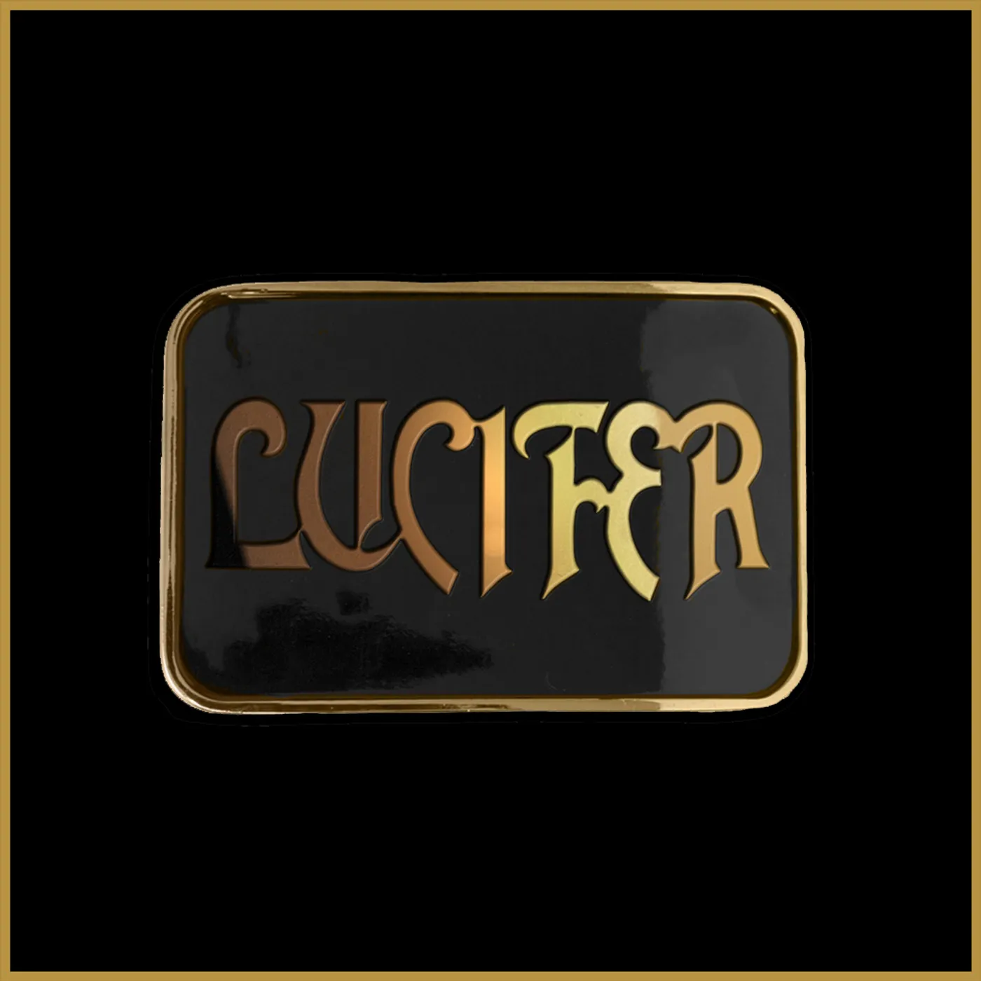 Lucifer Logo Belt Buckle