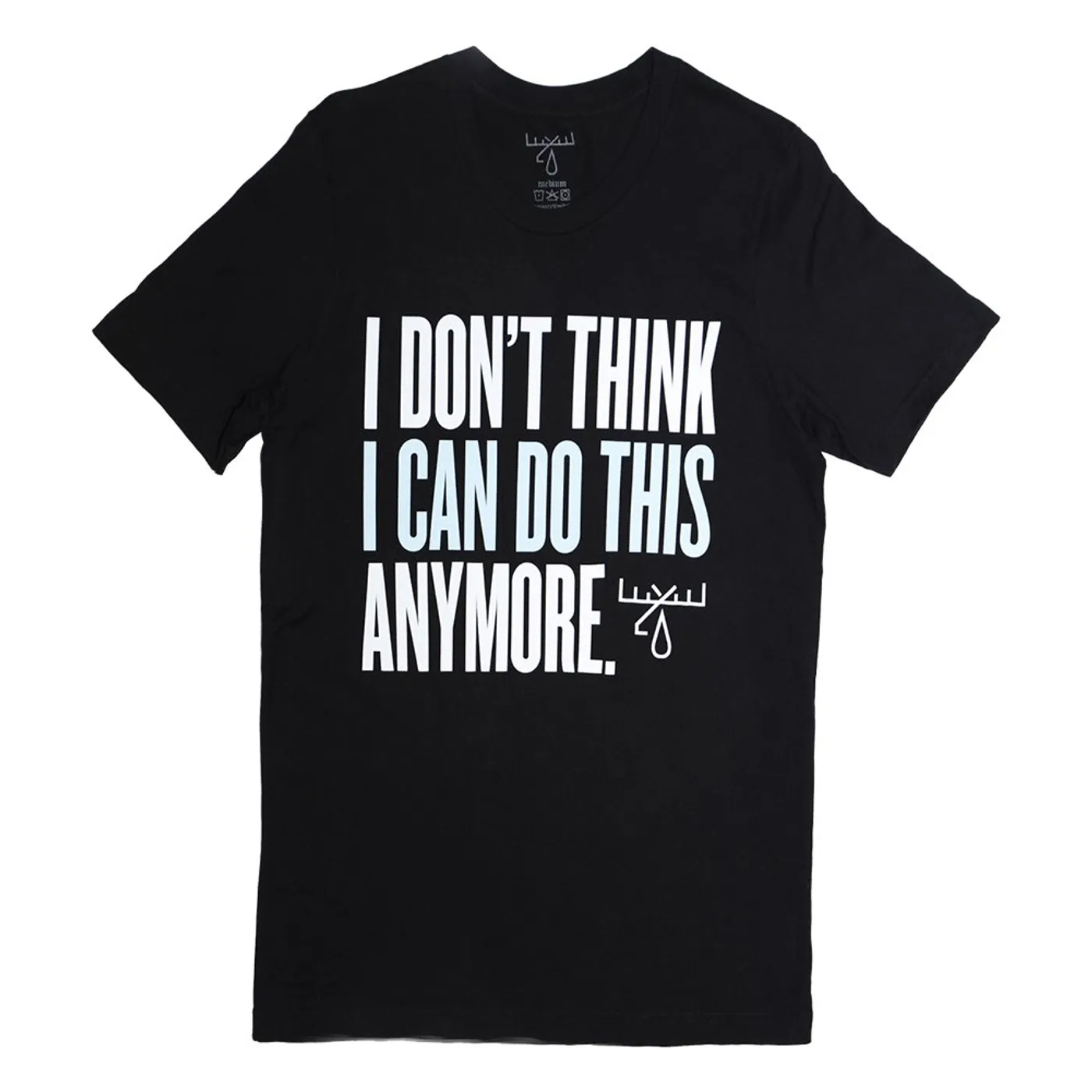 Moose Blood I Don't Think Tee (Black)