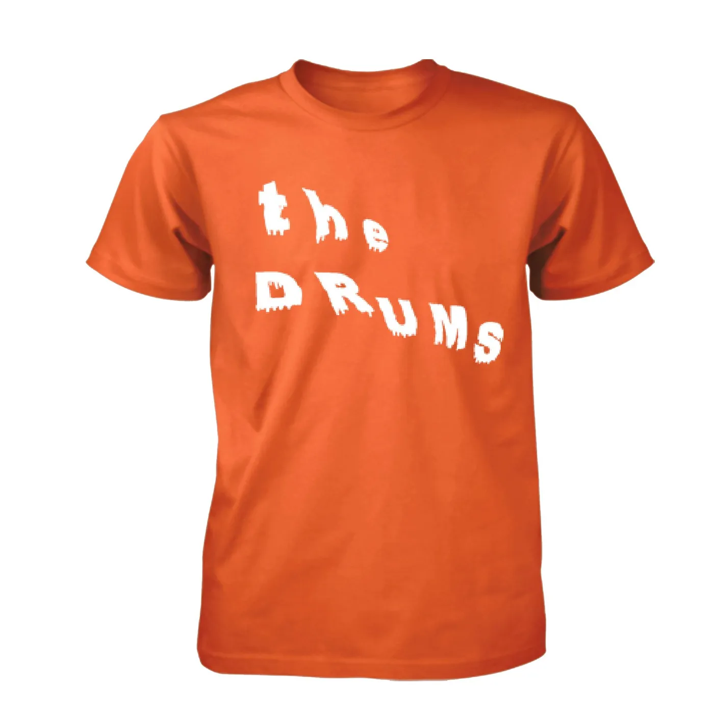 The Drums Abysmal Thoughts Logo Tee (Orange)