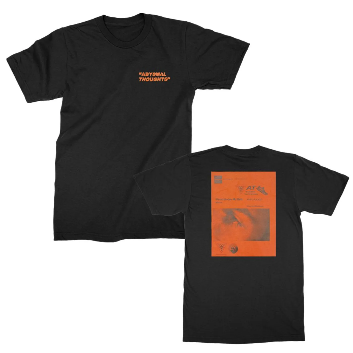 The Drums Abysmal Thoughts Tee (Black)