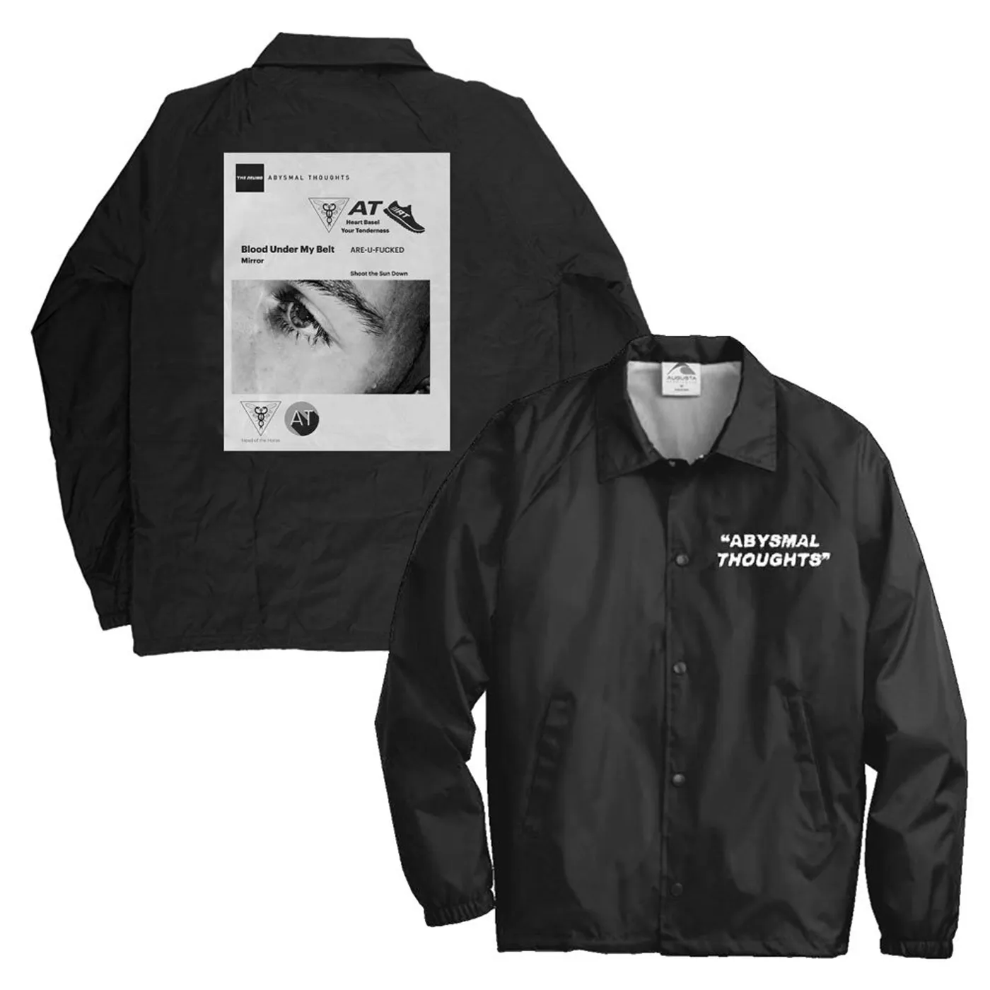 The Drums Abysmal Thoughts Windbreaker (Black)
