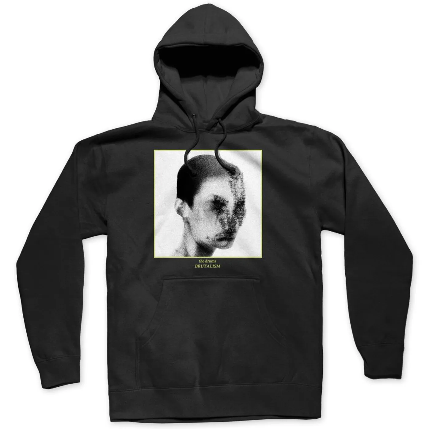 The Drums Teenage Head Pullover Hoodie (Black)