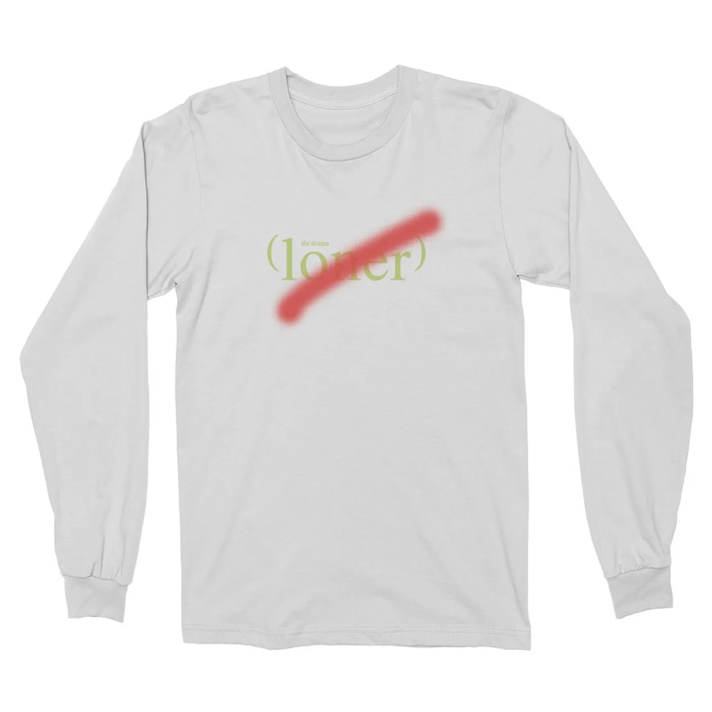 The Drums Loner Long Sleeve (White)