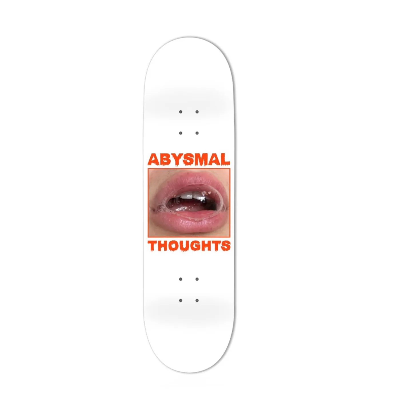 The Drums Abysmal Thoughts Skate Deck