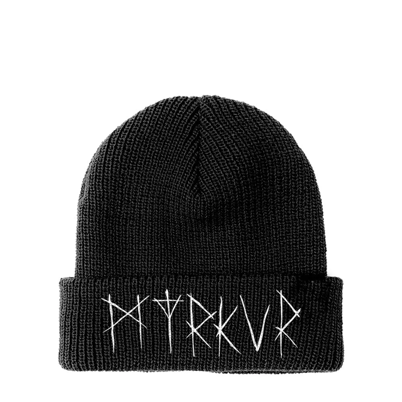 Myrkur Embroidered Logo Beanie (Black)