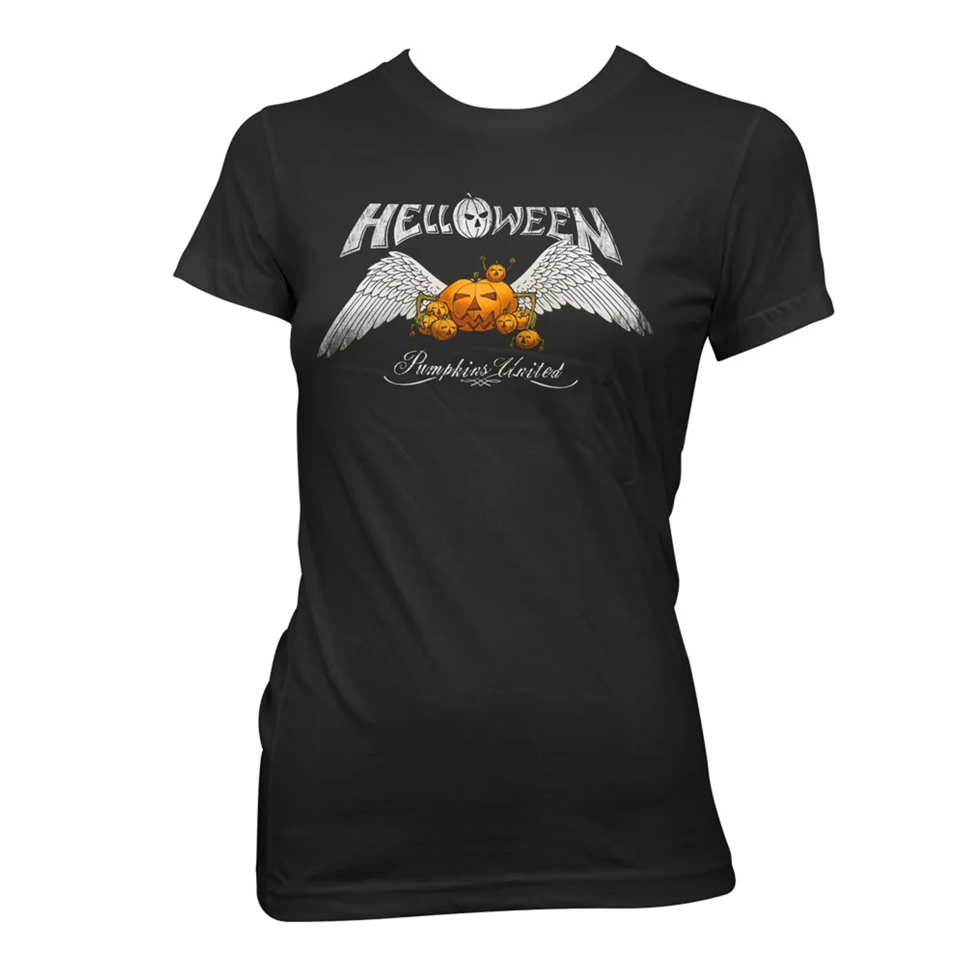 Helloween Angel Wings Women's T-Shirt (Black)