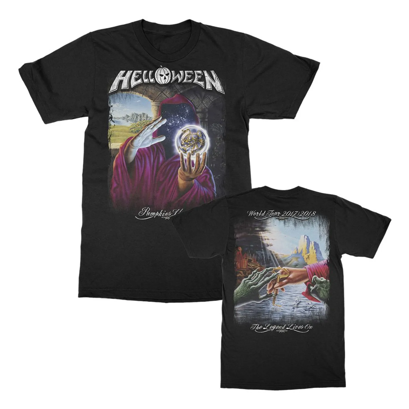 Helloween Keepers Legend T-Shirt (Black)