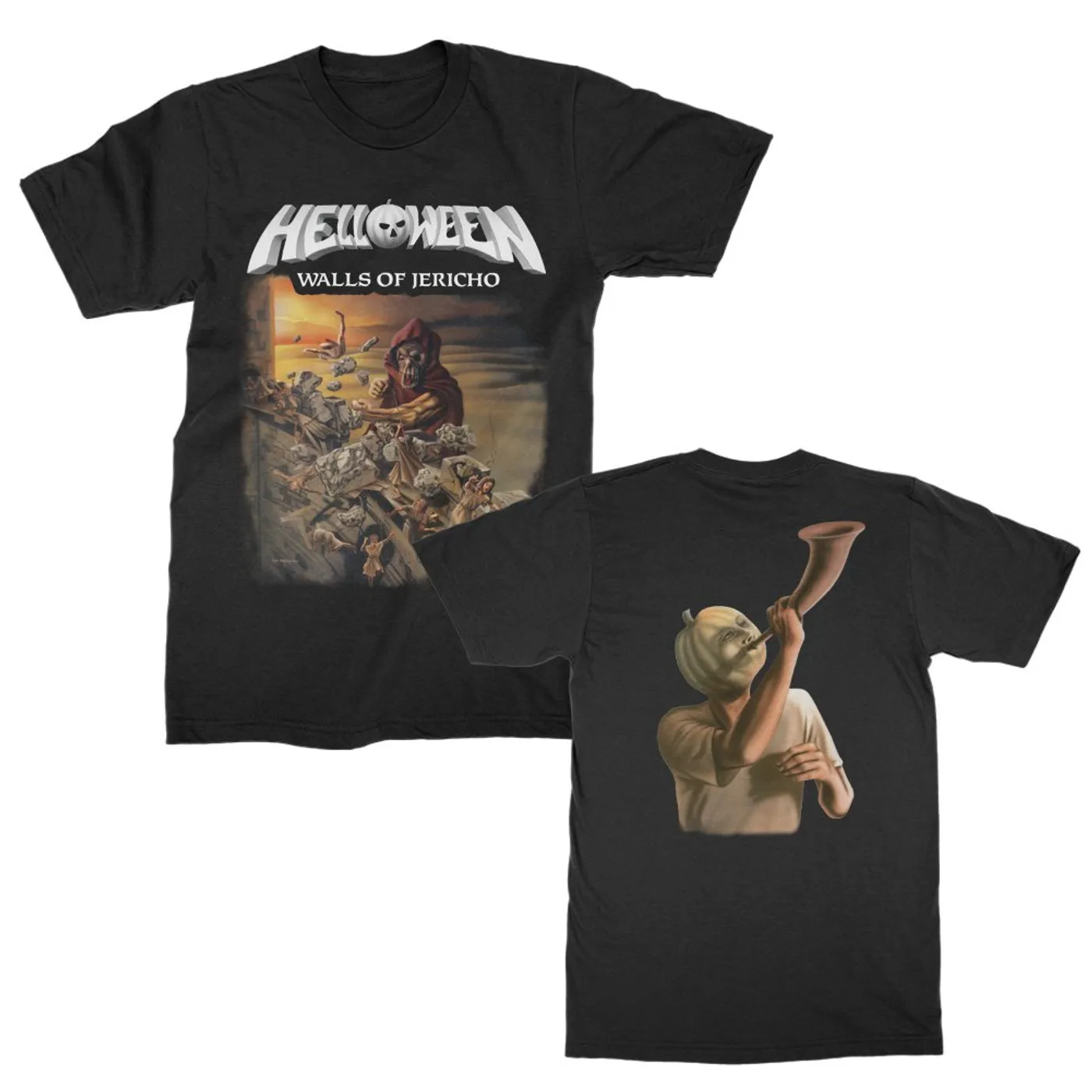 Helloween Walls of Jericho T-Shirt (Black)