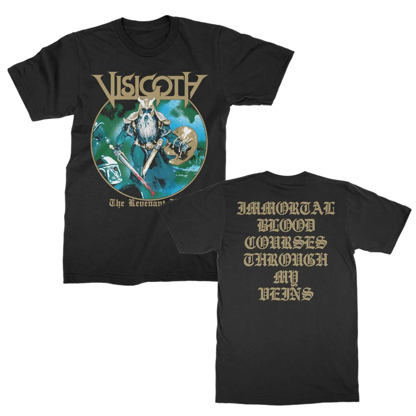 Visigoth Revenant King T-Shirt (Black)