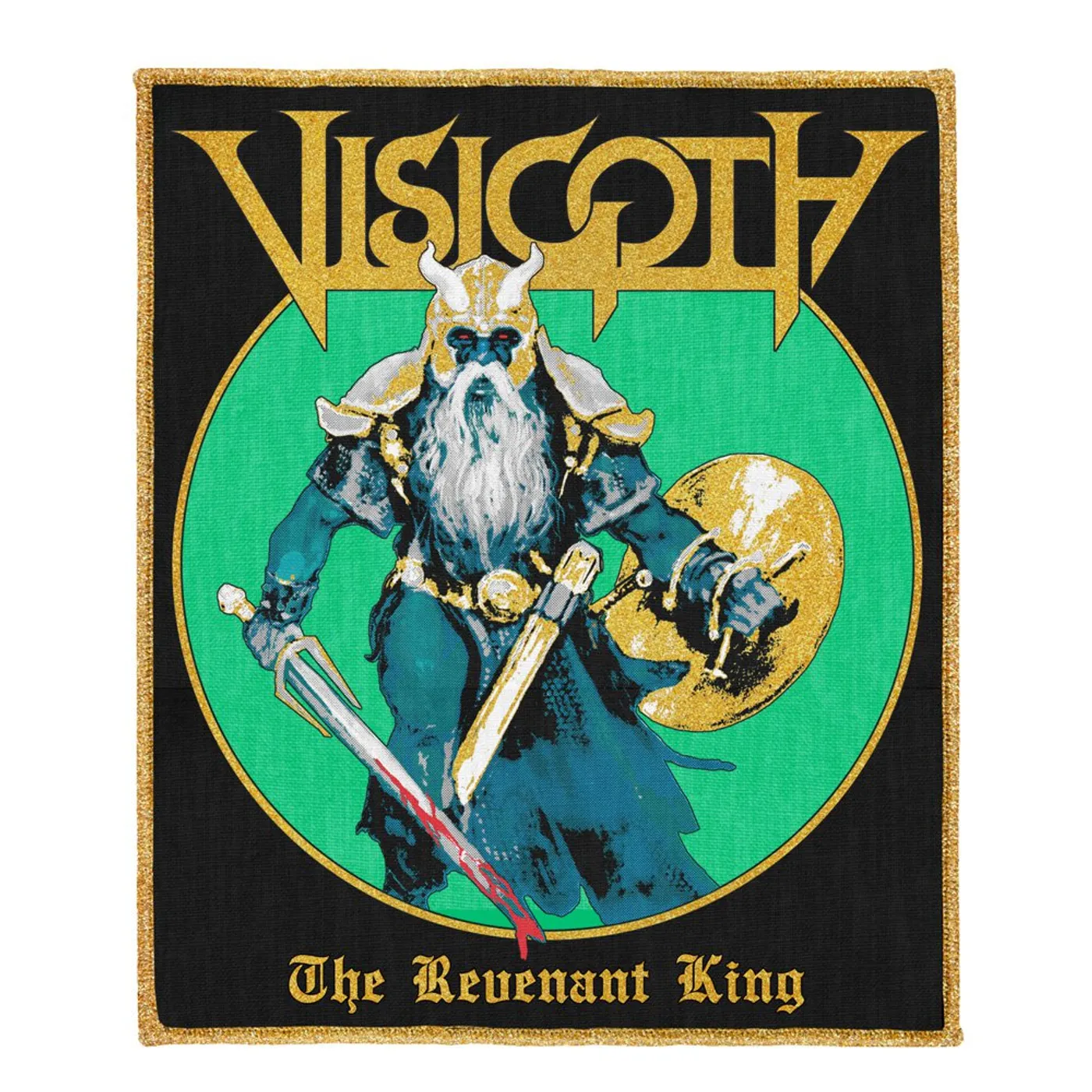 Visigoth Revenant King Woven Patch (Gold Edges)