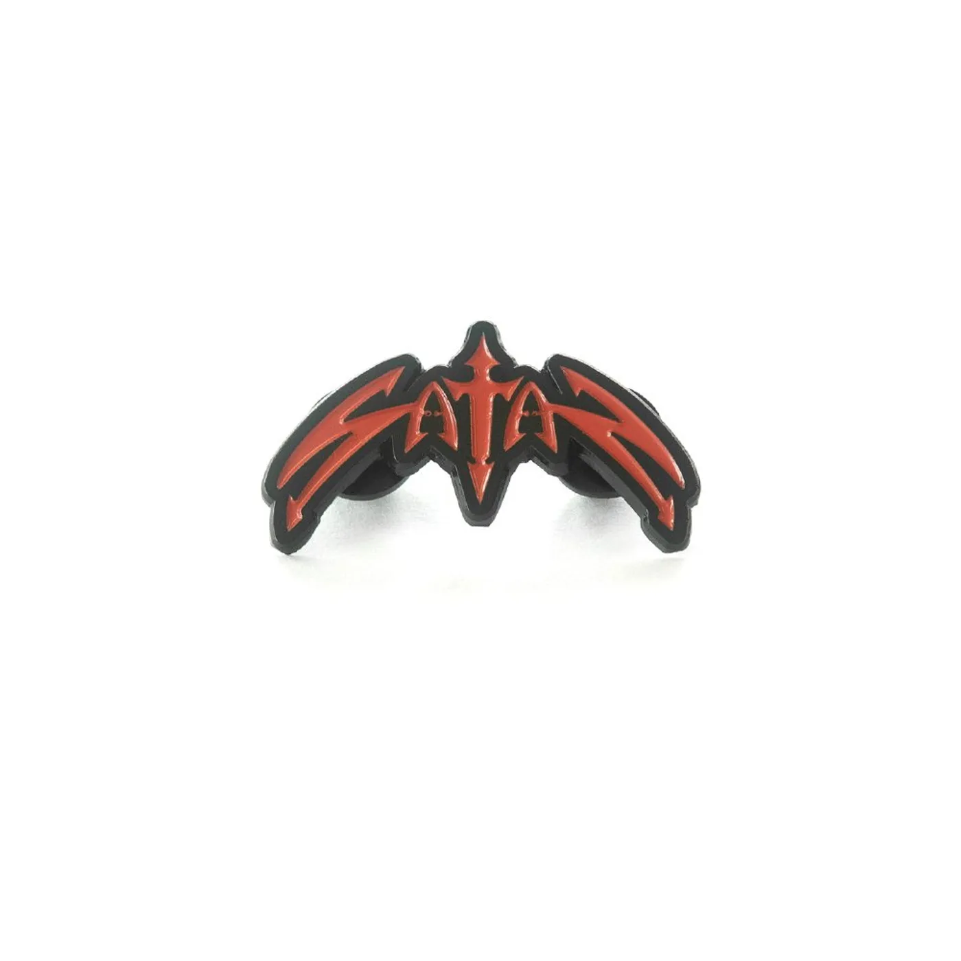 Satan Classic Logo Die Cut Enamel Pin