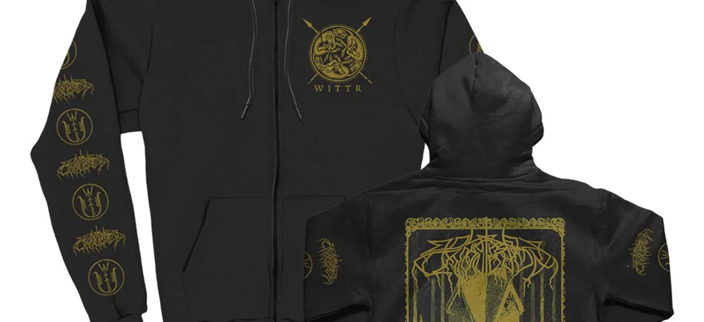 Wolves In The Throne Room Thrice Woven Zip-up Hoodie (Black)