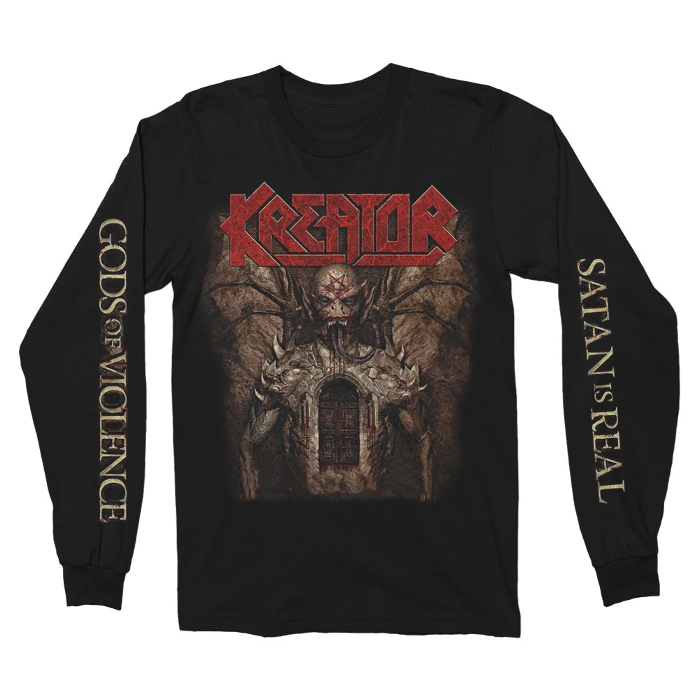 Kreator Gods of Violence Long Sleeve (Black)