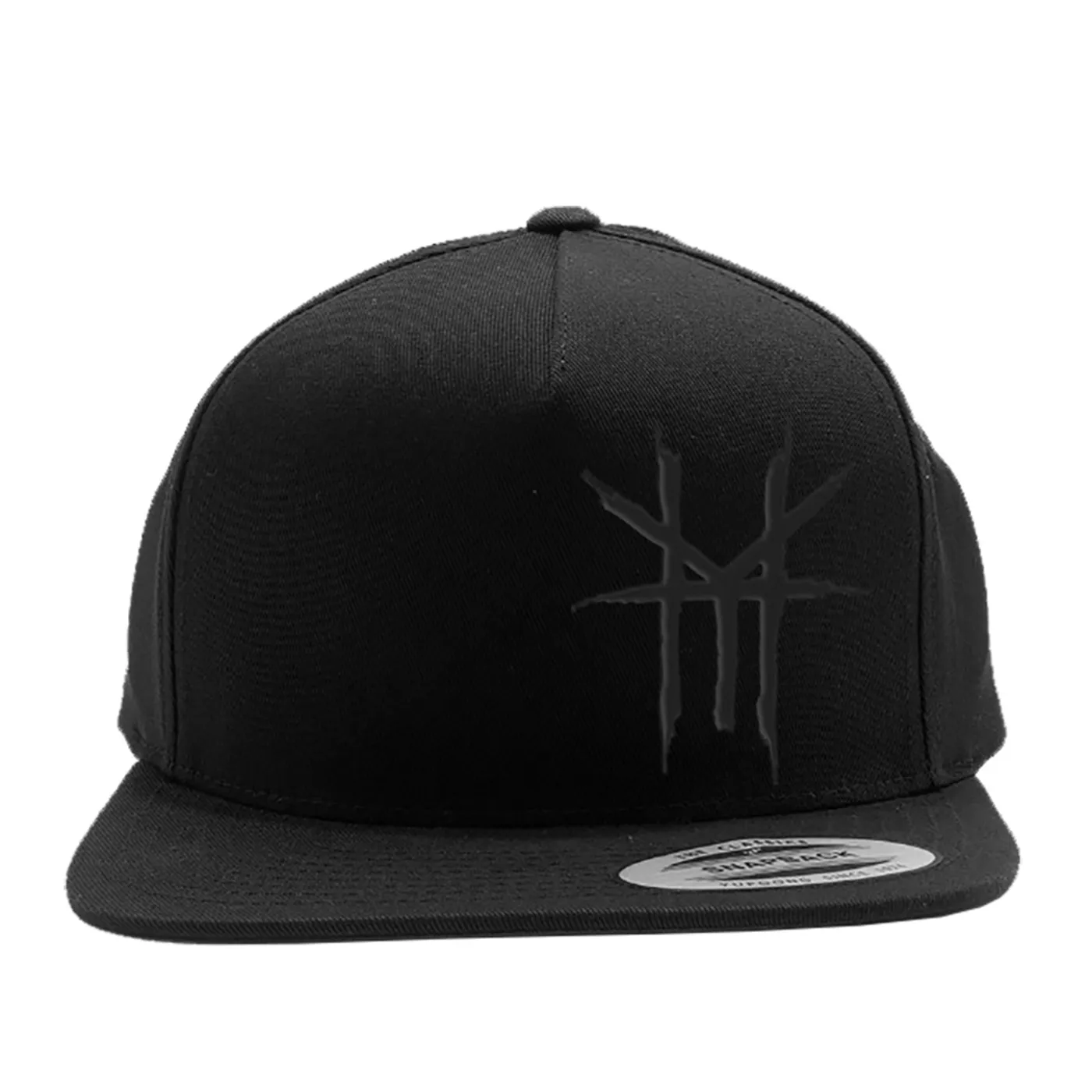 HELLYEAH HY Logo Blackout Snapback (Black)