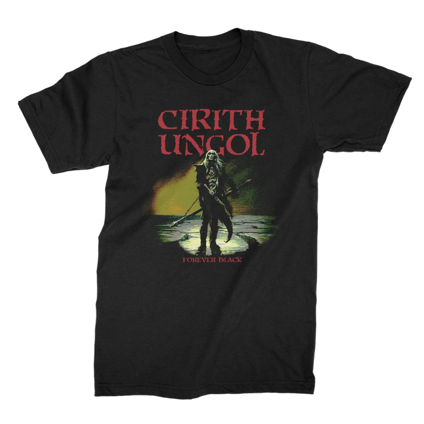 Cirith Ungol Forever Black Tee (Black)