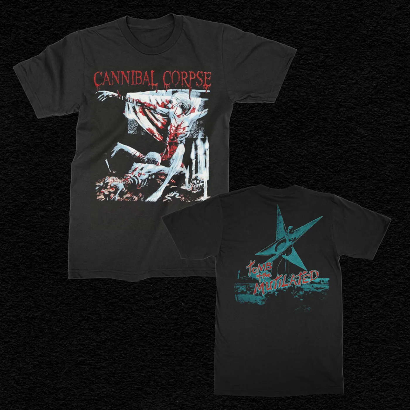 Cannibal Corpse Tomb Of The Mutilated T-Shirt (Black)