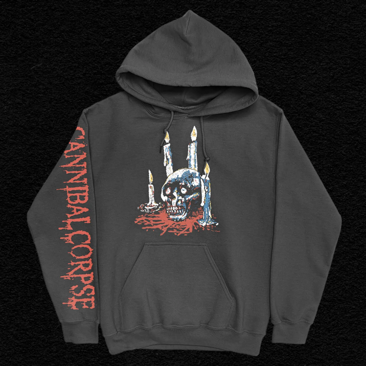 Cannibal Corpse Ritual Candles Pullover Hoodie (Black)