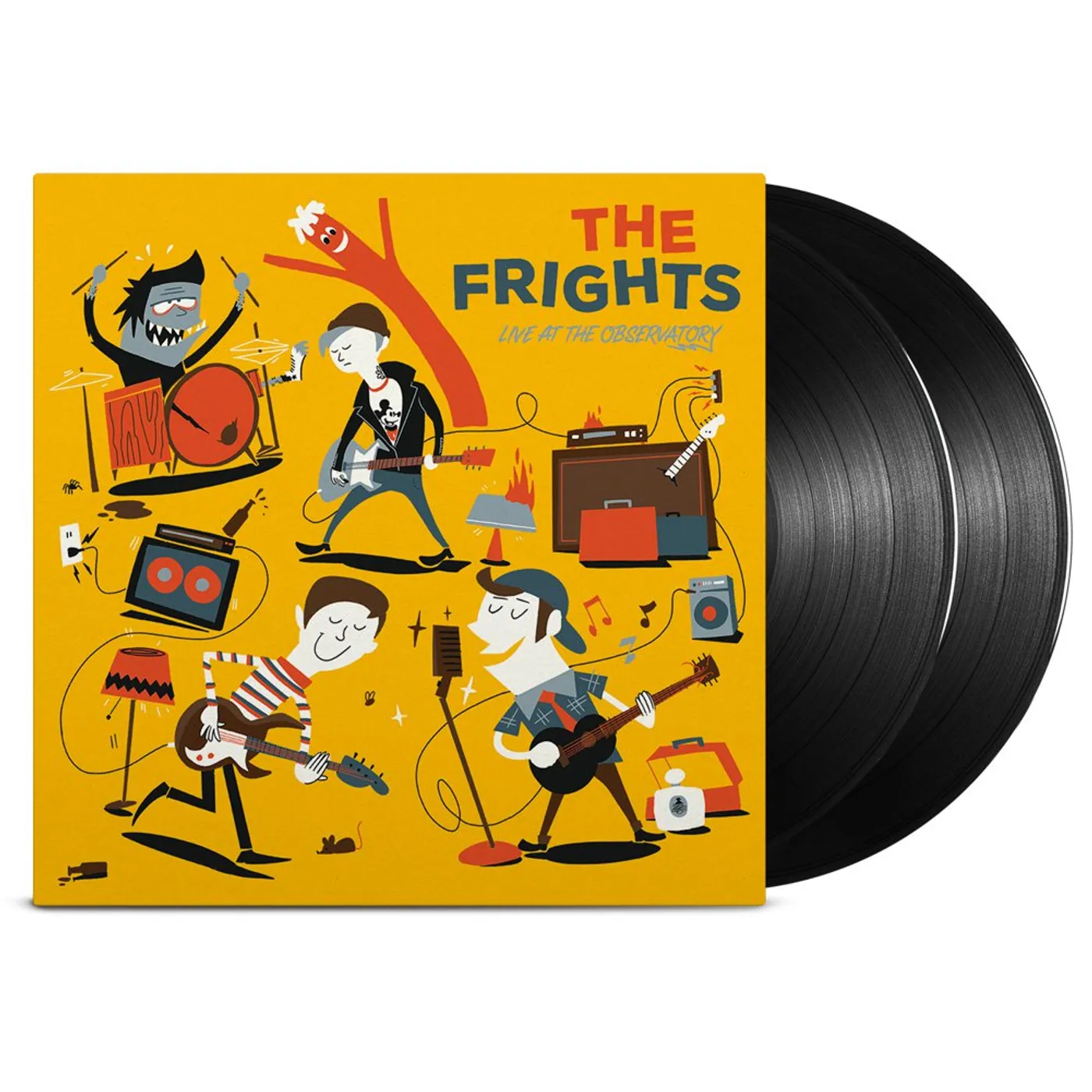 The Frights Live at the Observatory 2xLP (Black)