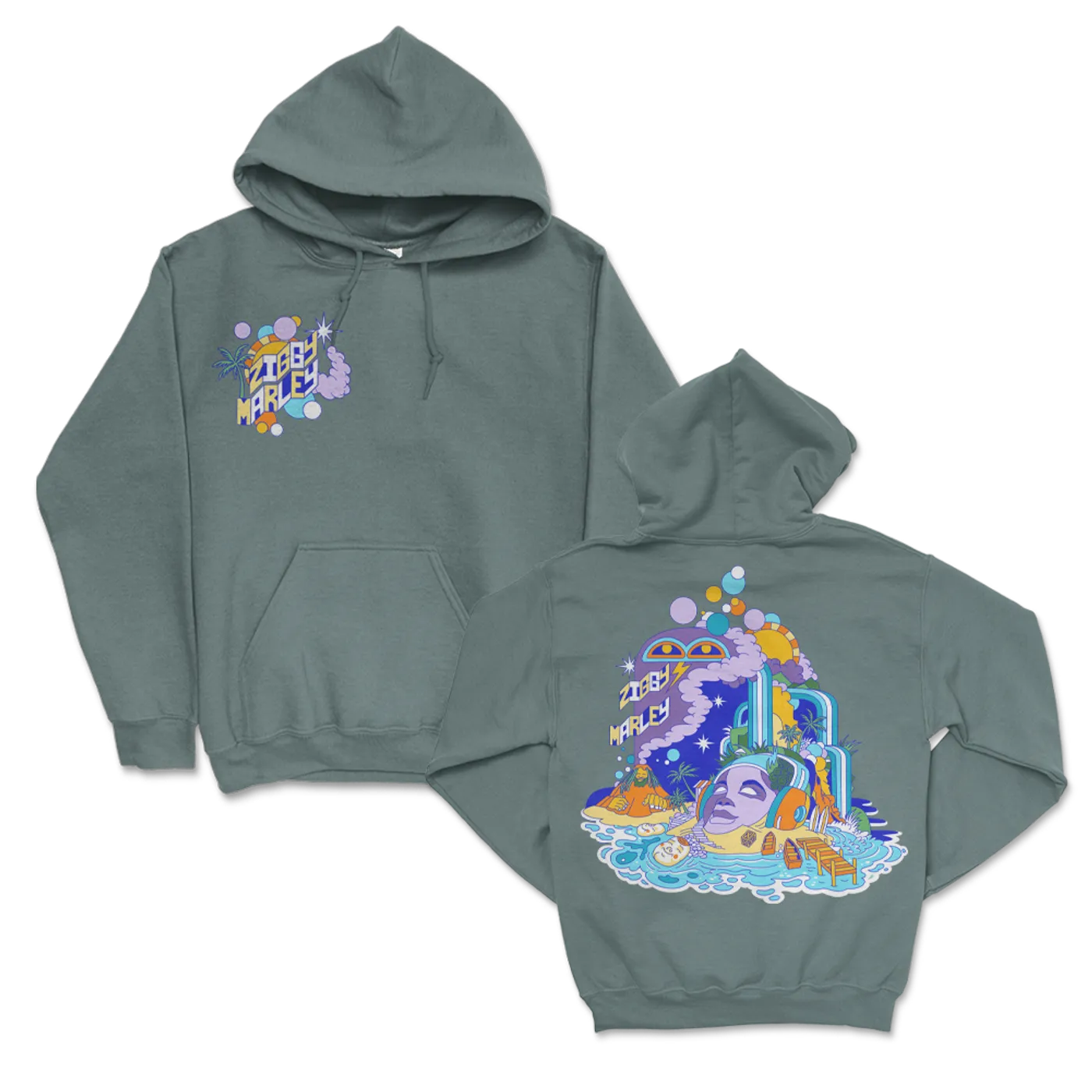 Ziggy Marley Rasta Paradise Hoodie