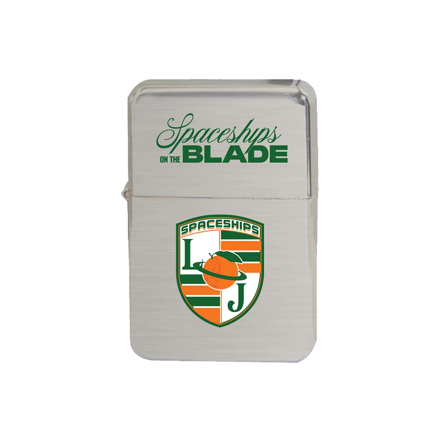 Larry June Spaceships Lighter (Silver)