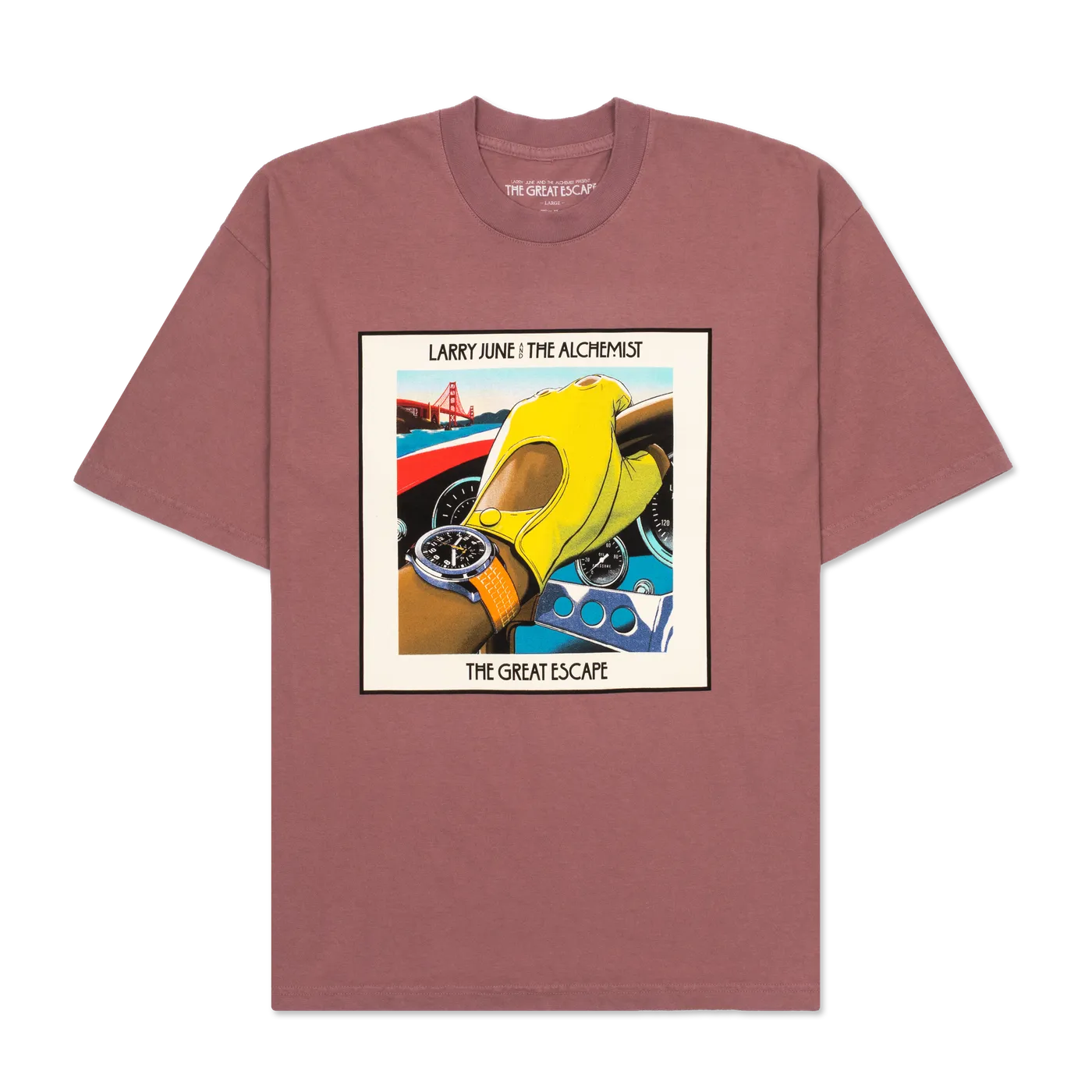 Larry June TGE T-Shirt (Mauve)