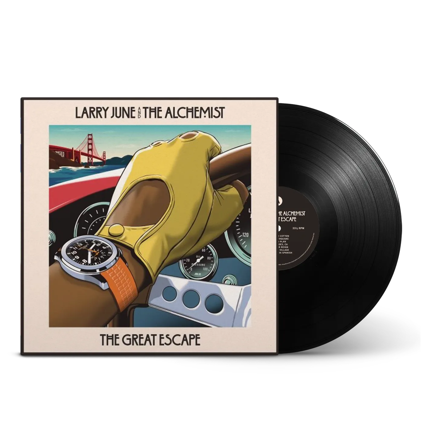 Larry June The Great Escape Black Vinyl
