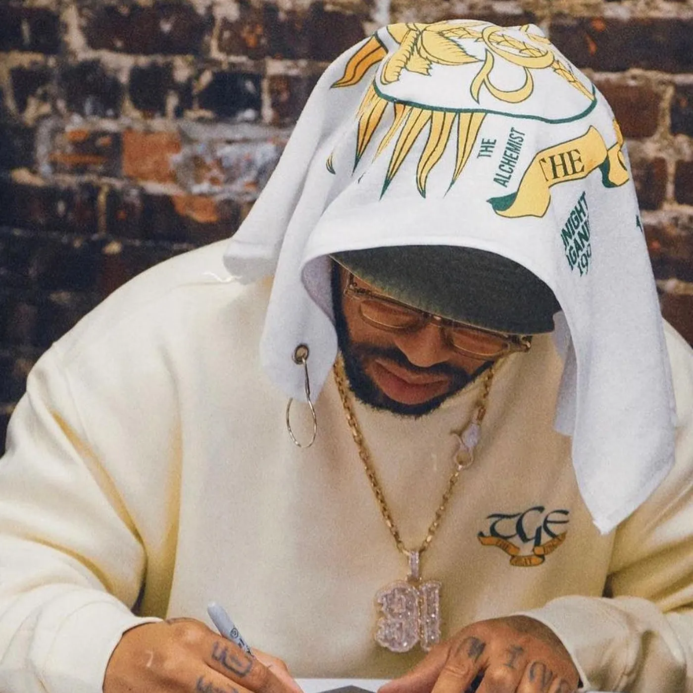 Larry June TGE GOLF Crewneck