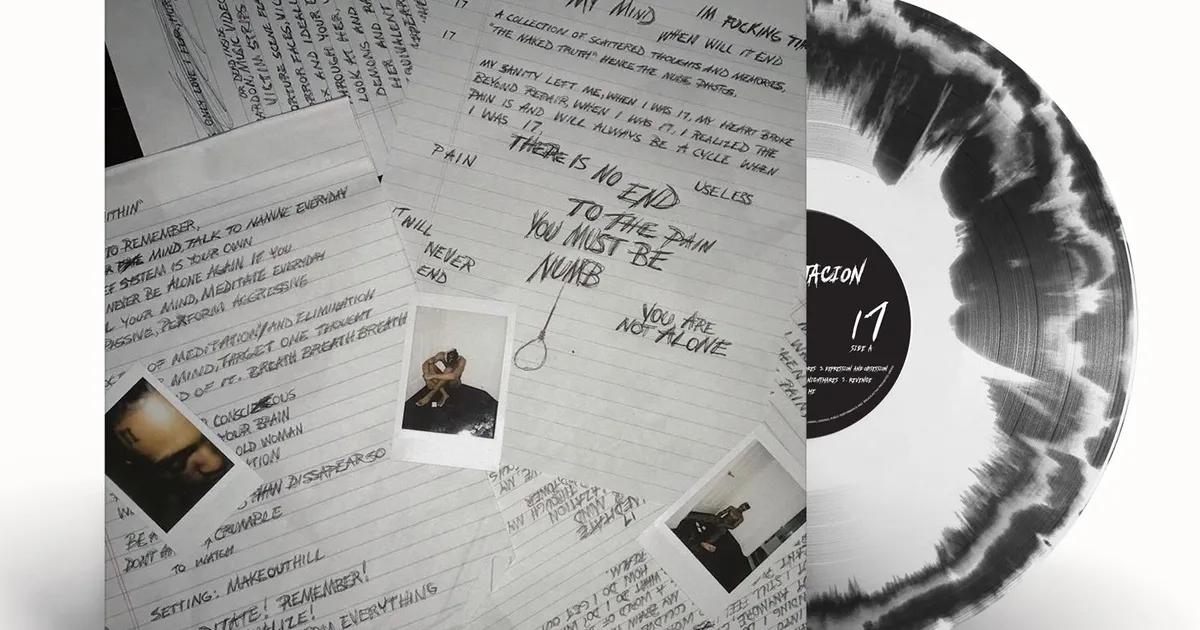 洋楽 XXXTENTACION 17 Vinyl Record XXXTENTACION - 17 Vinyl