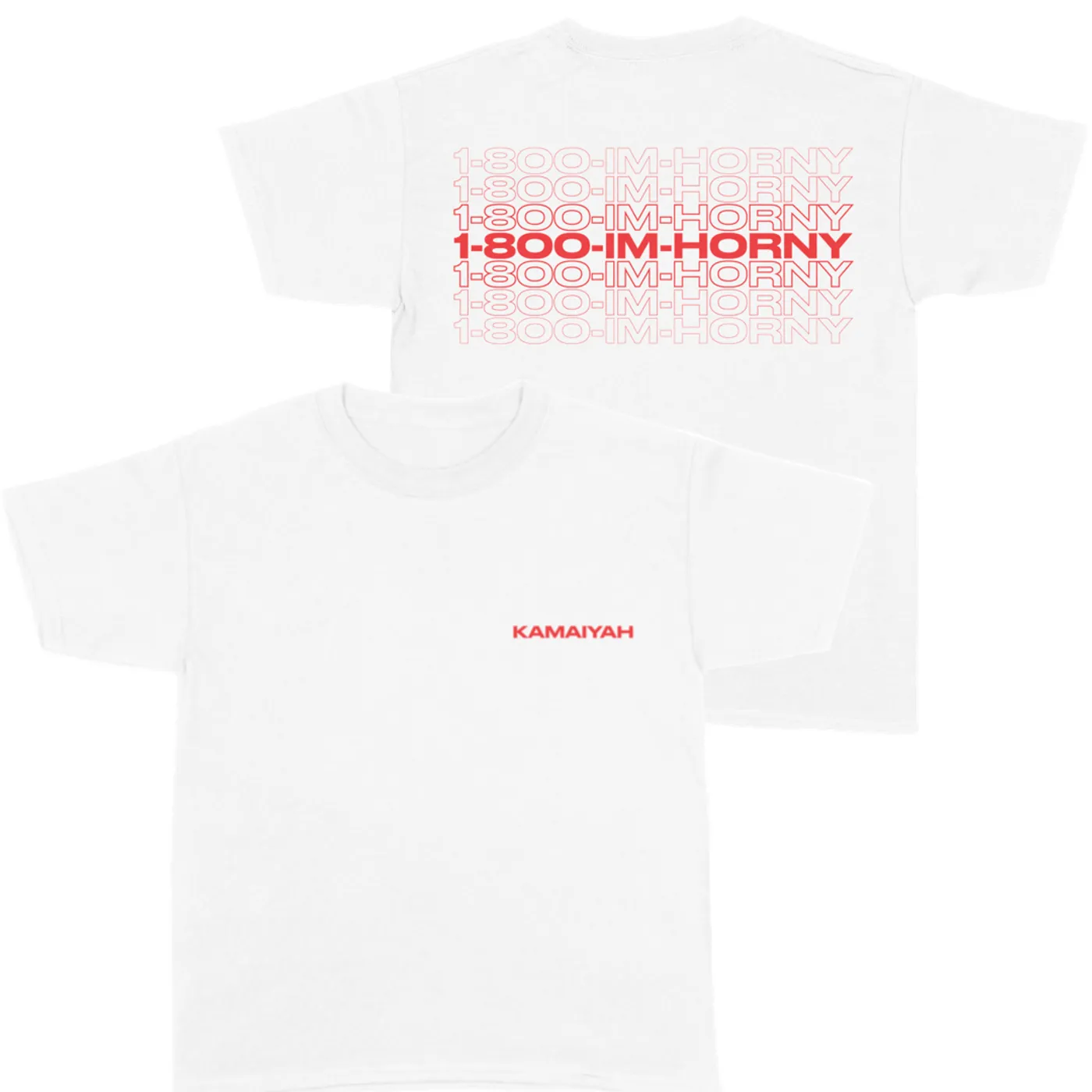 Kamaiyah - 1-800 - White Tee
