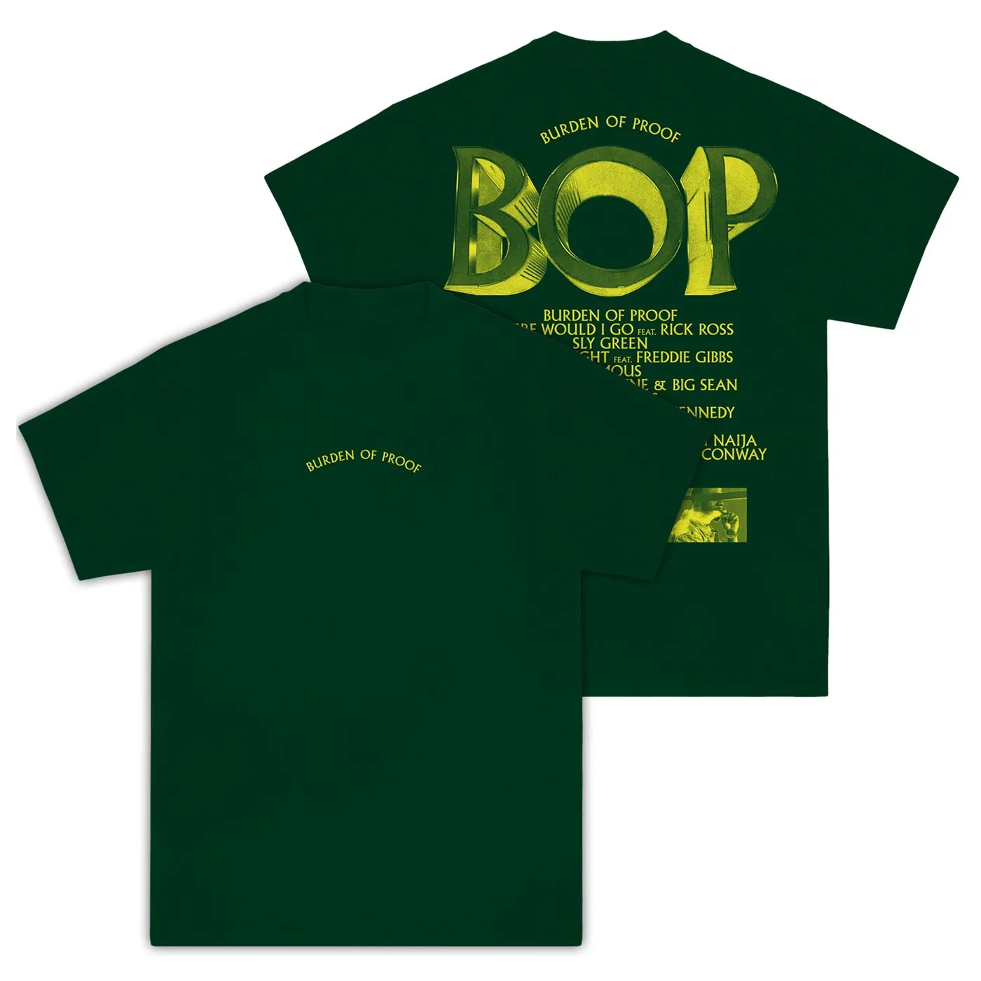 Benny The Butcher Burden Of Proof - Green Short Sleeve