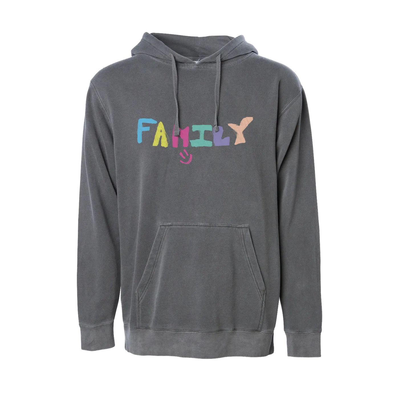 Djscheme DJ Scheme - Faded Black FAMILY Chalk Hoodie