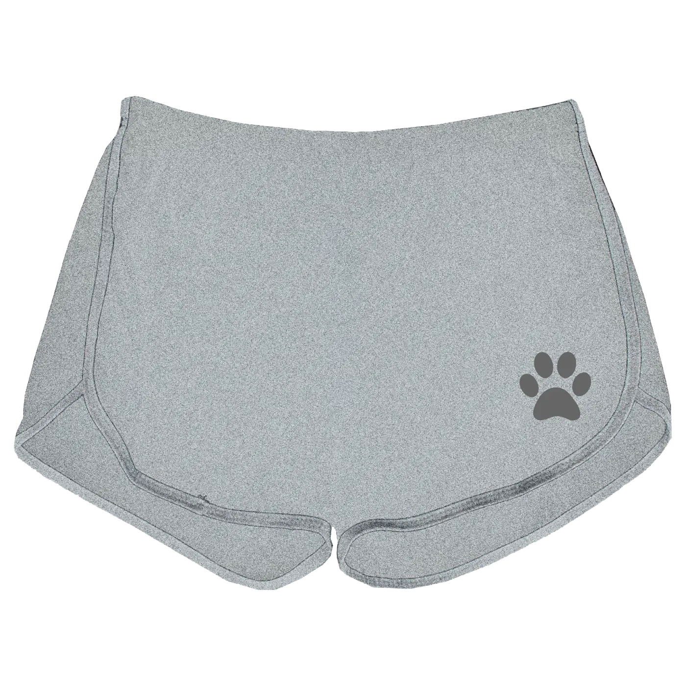 Chinese Kitty - Meow Running Shorts (heather grey)