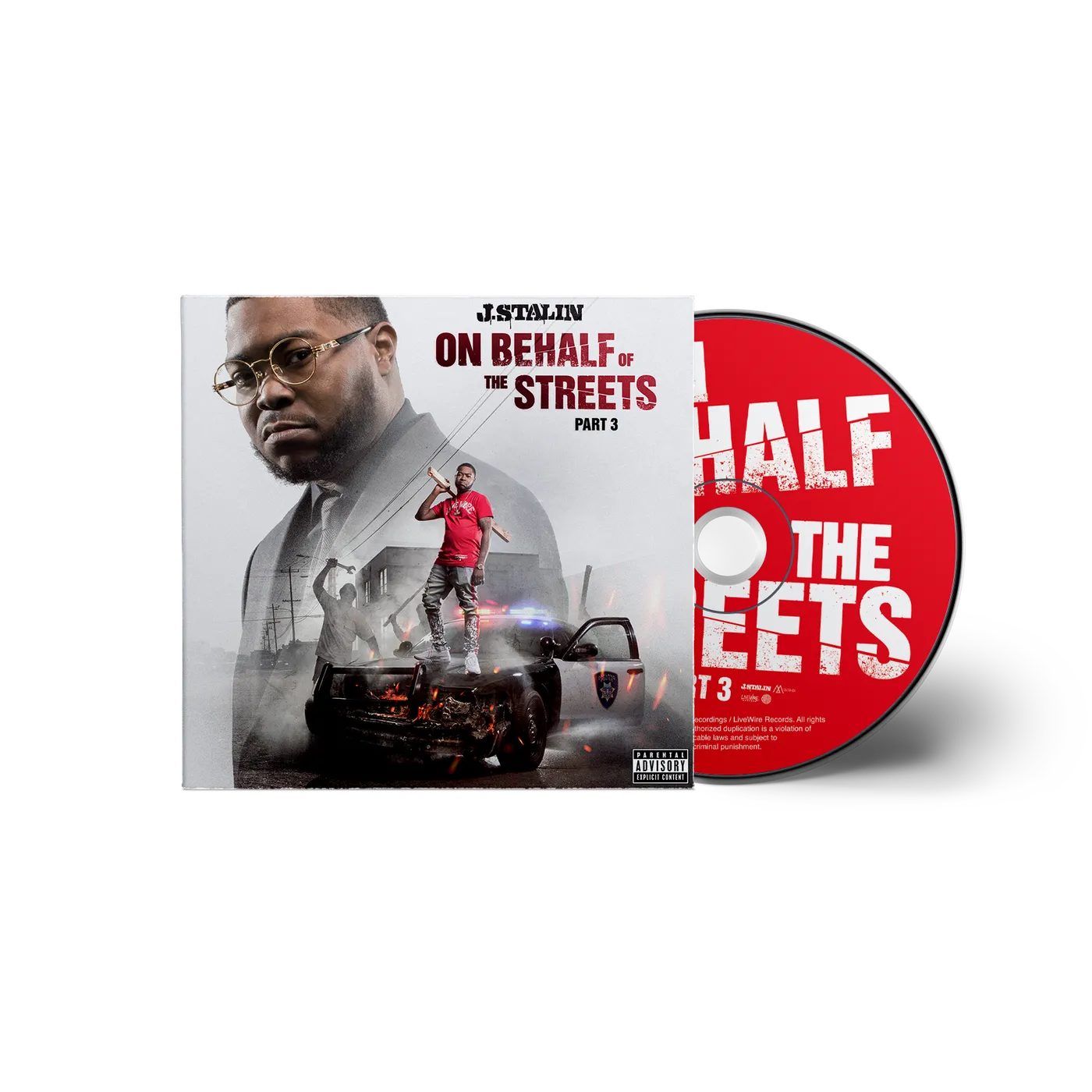 J. Stalin - On Behalf of the Streets 3 CD