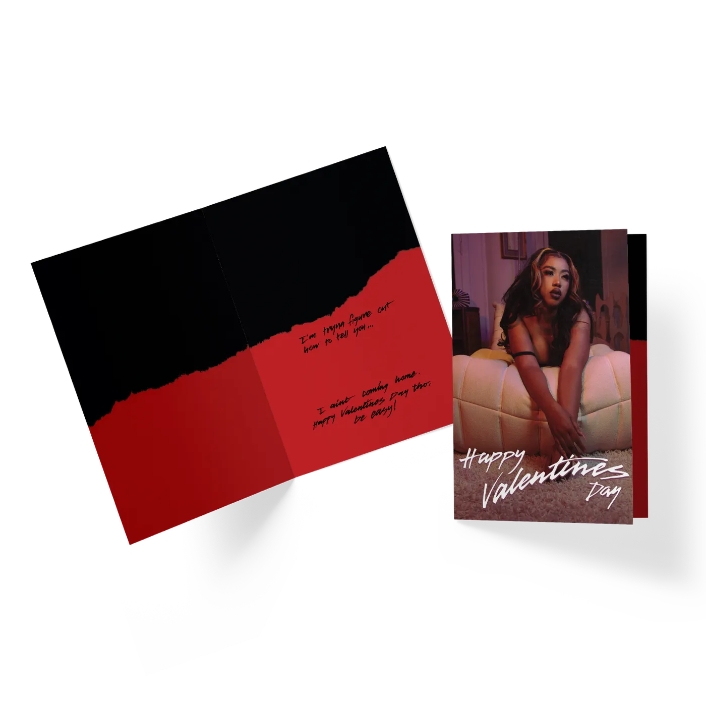 Jean Deaux - Ain't Coming Home Breakup Card