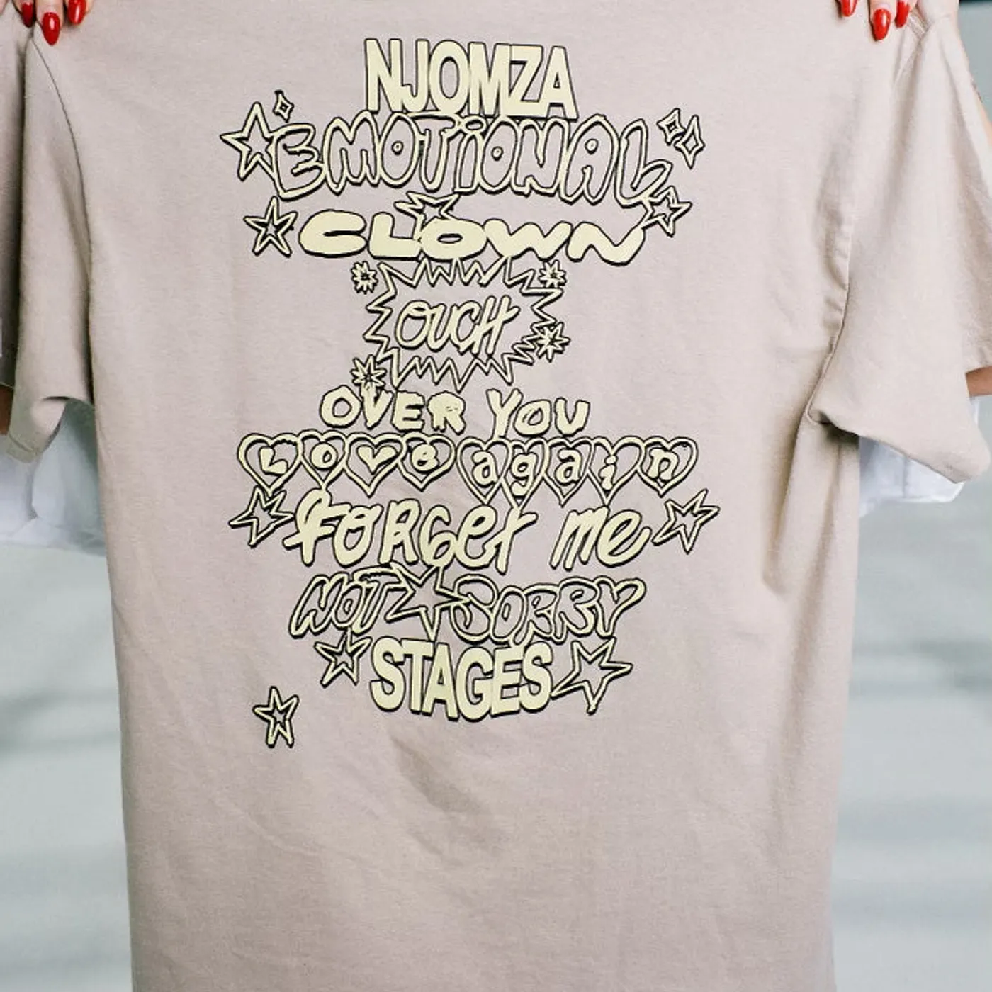 NJOMZA - Stages Tracklist Tee