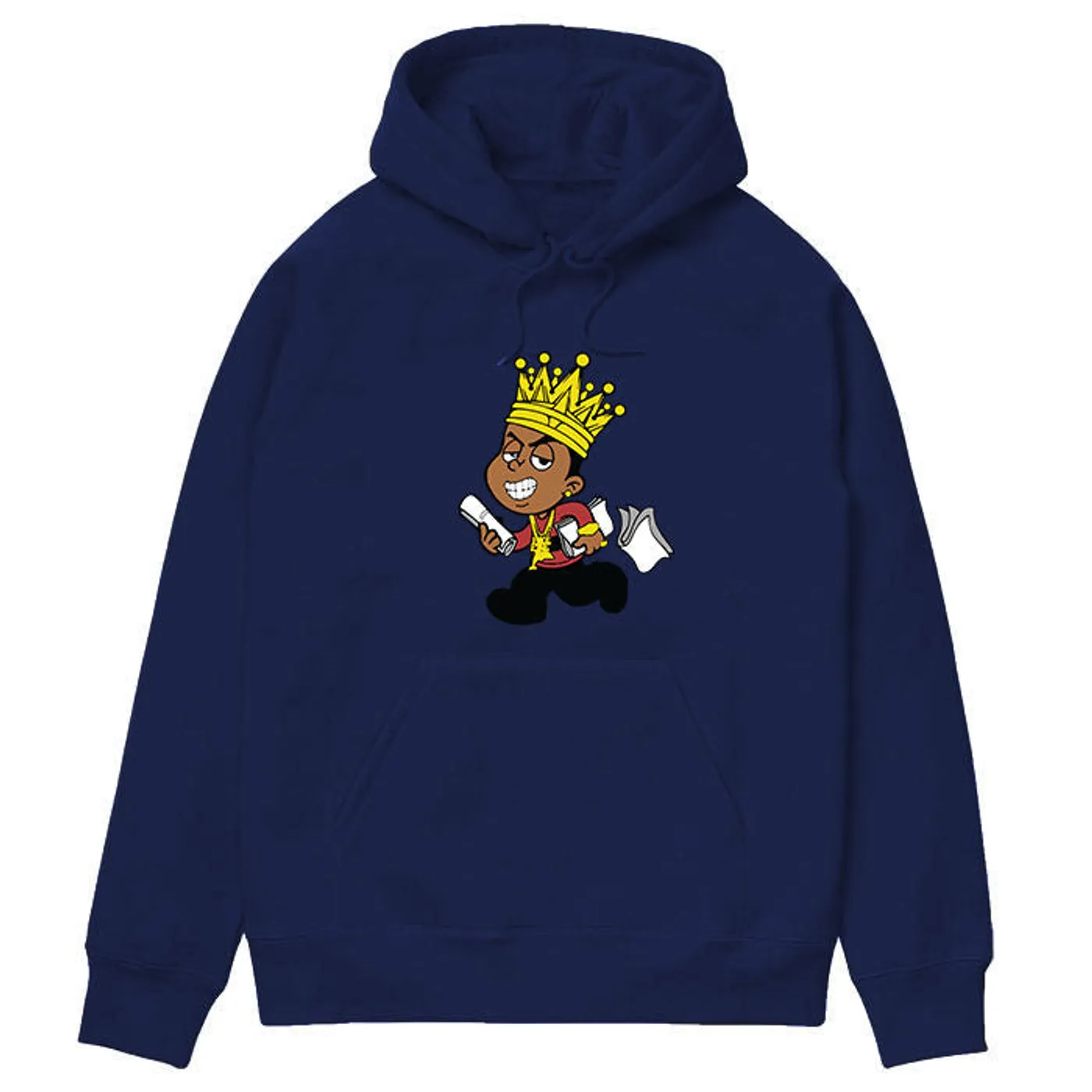 Young Dolph - Paper Route Hoodie Blue