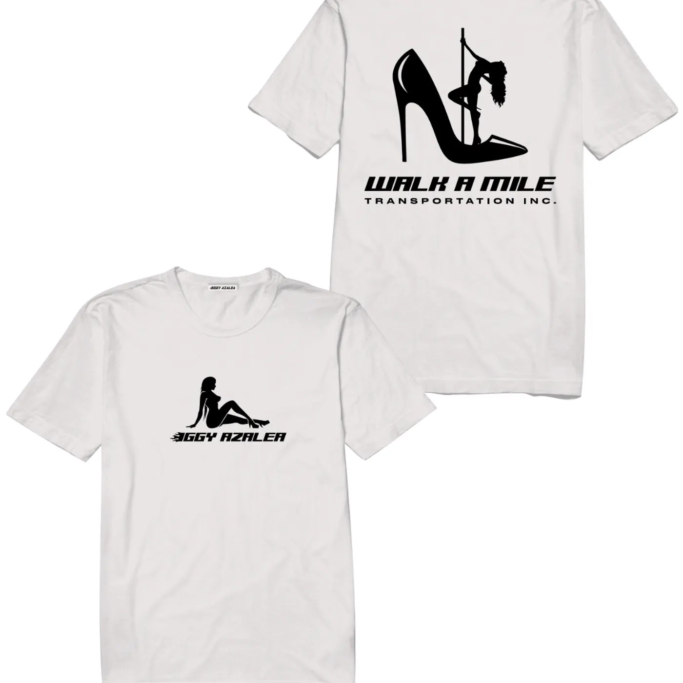 Iggy Azalea I Am The Stripclub Tee - White