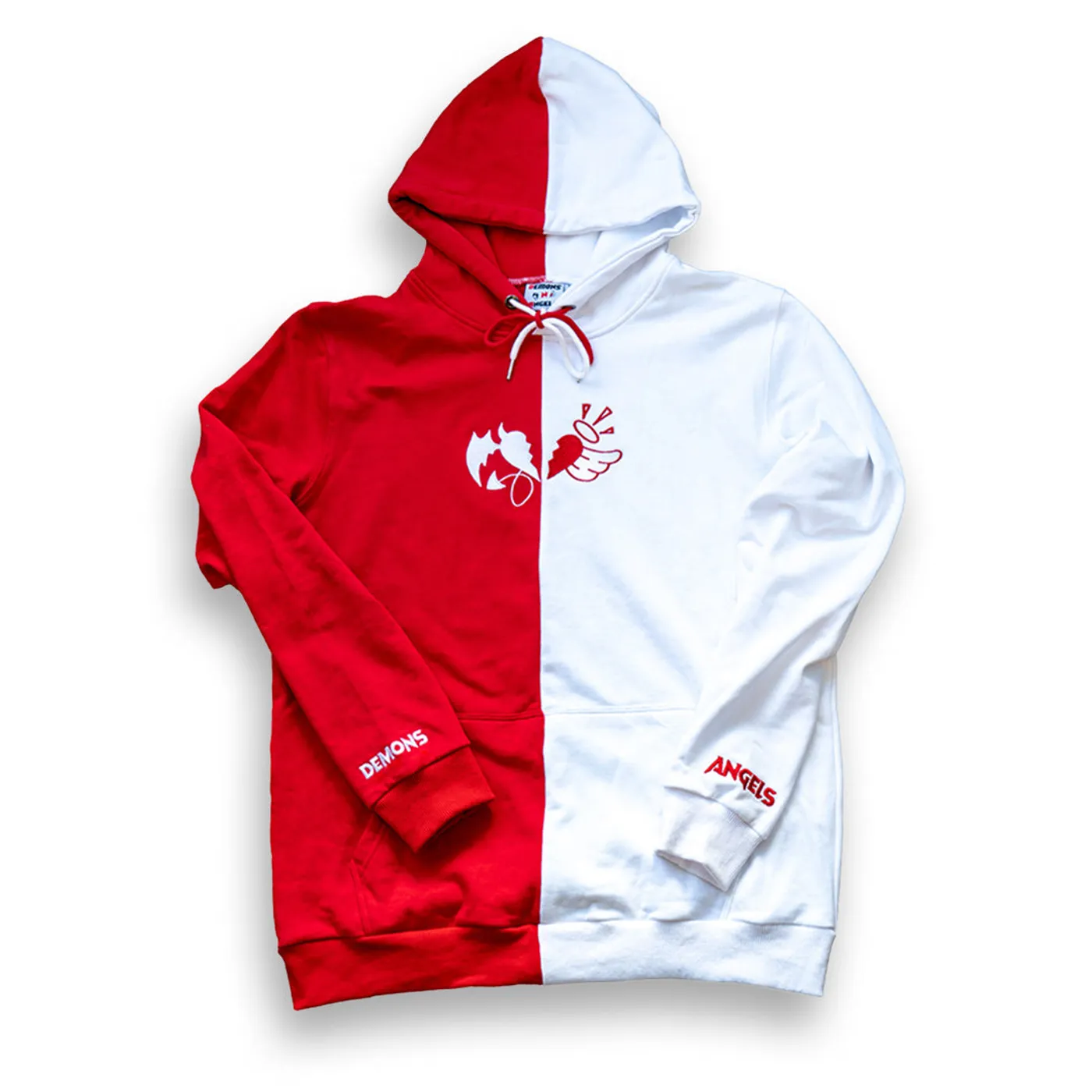 Suigeneris Demons and Angels Split Hoodie + Album Download