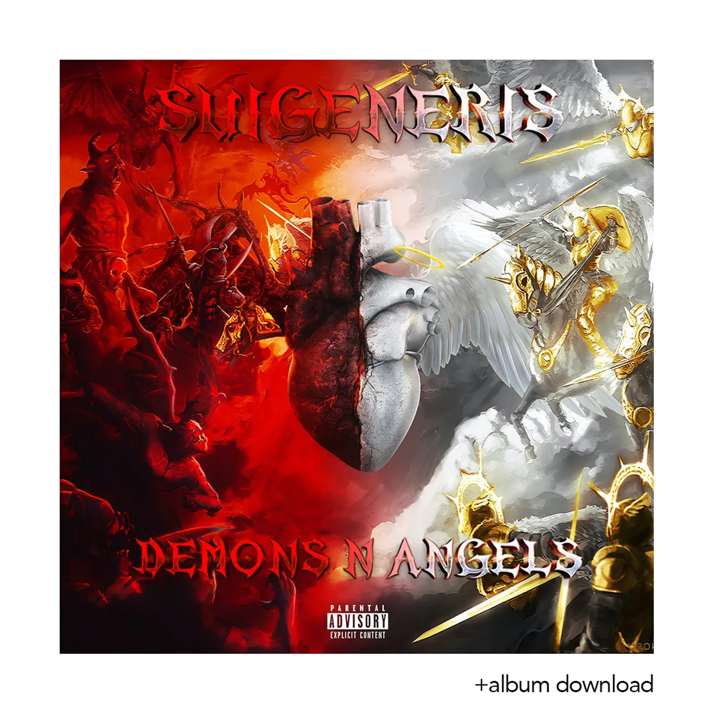 Suigeneris Demons and Angels Pop Socket + Album Download