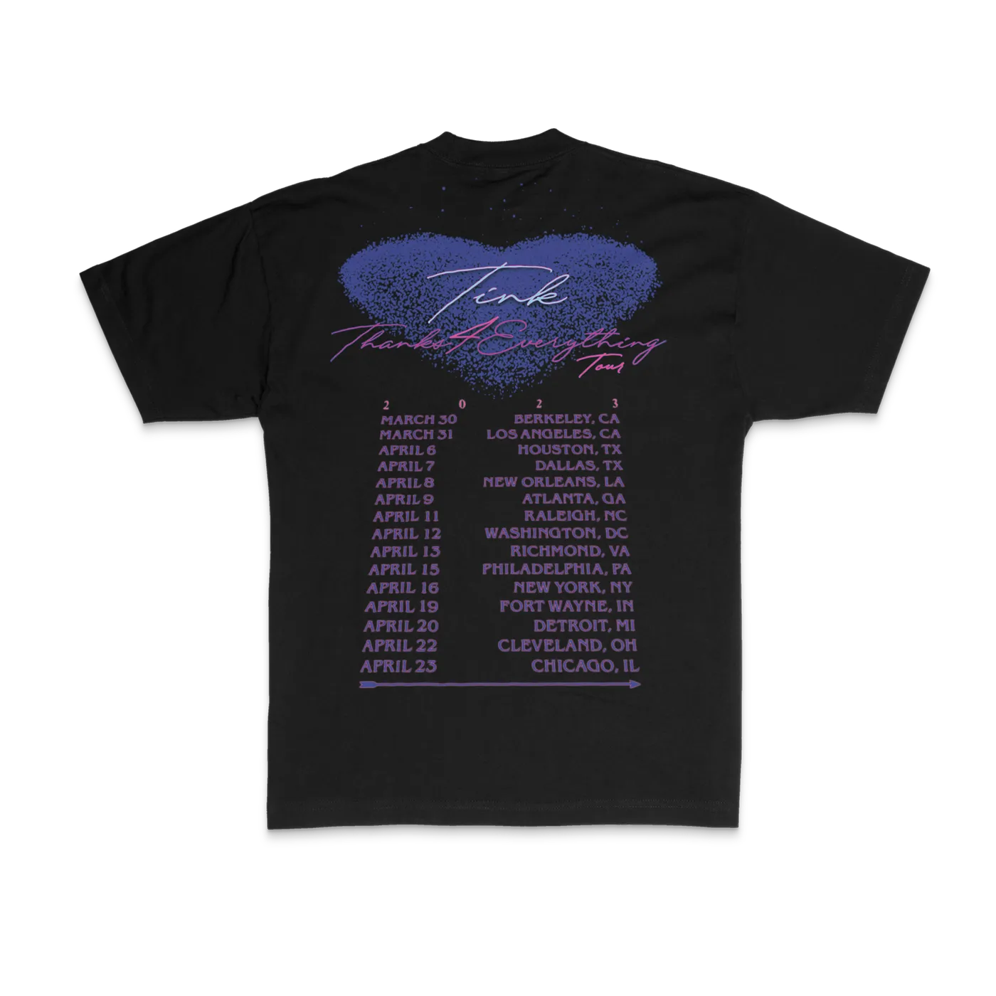Tink Thanks 4 Everything Tour T-Shirt