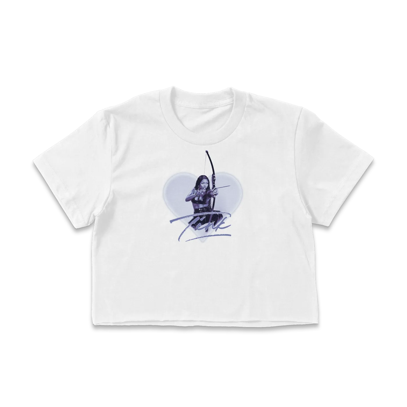 Tink Cupid Crop T-Shirt (White)