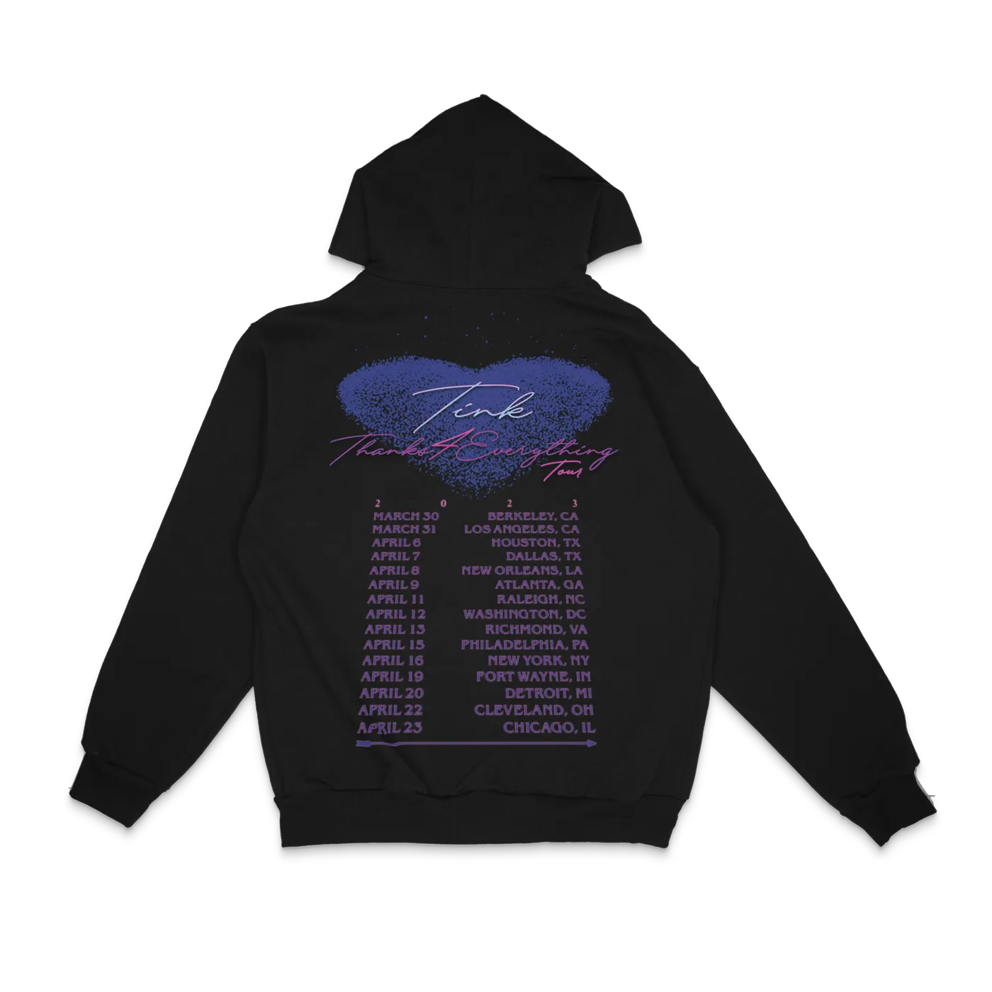 Tink Thanks 4 Everything Tour Hoodie