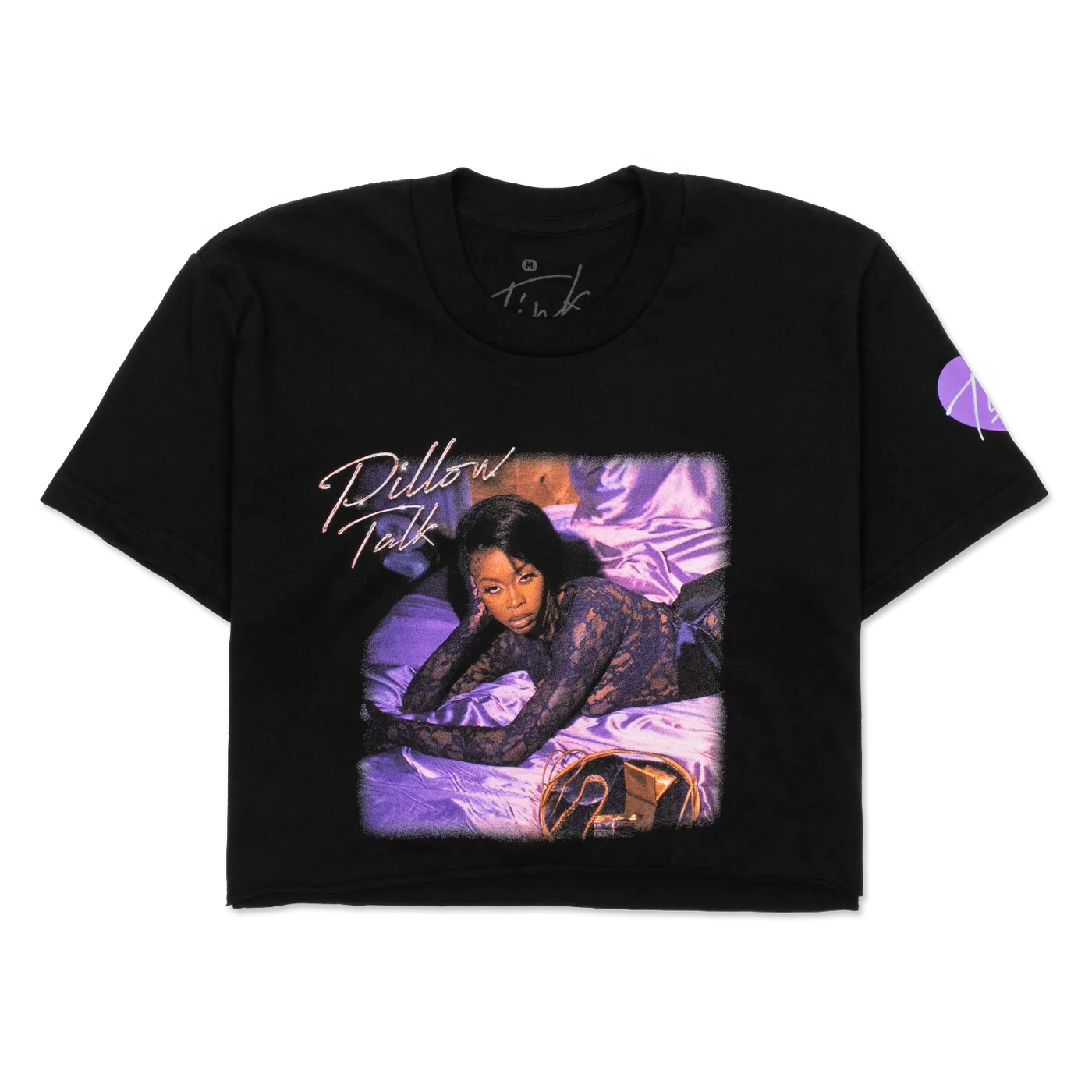 Tink Pillow Talk Album Crop Tee